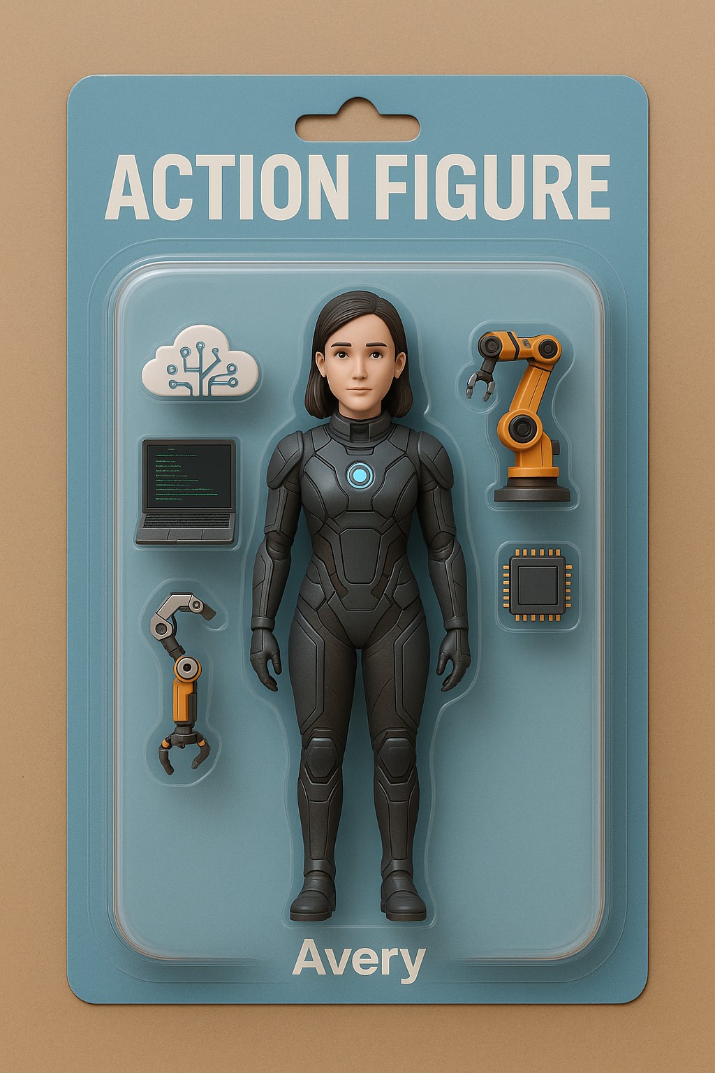AI Engineer Action Figure