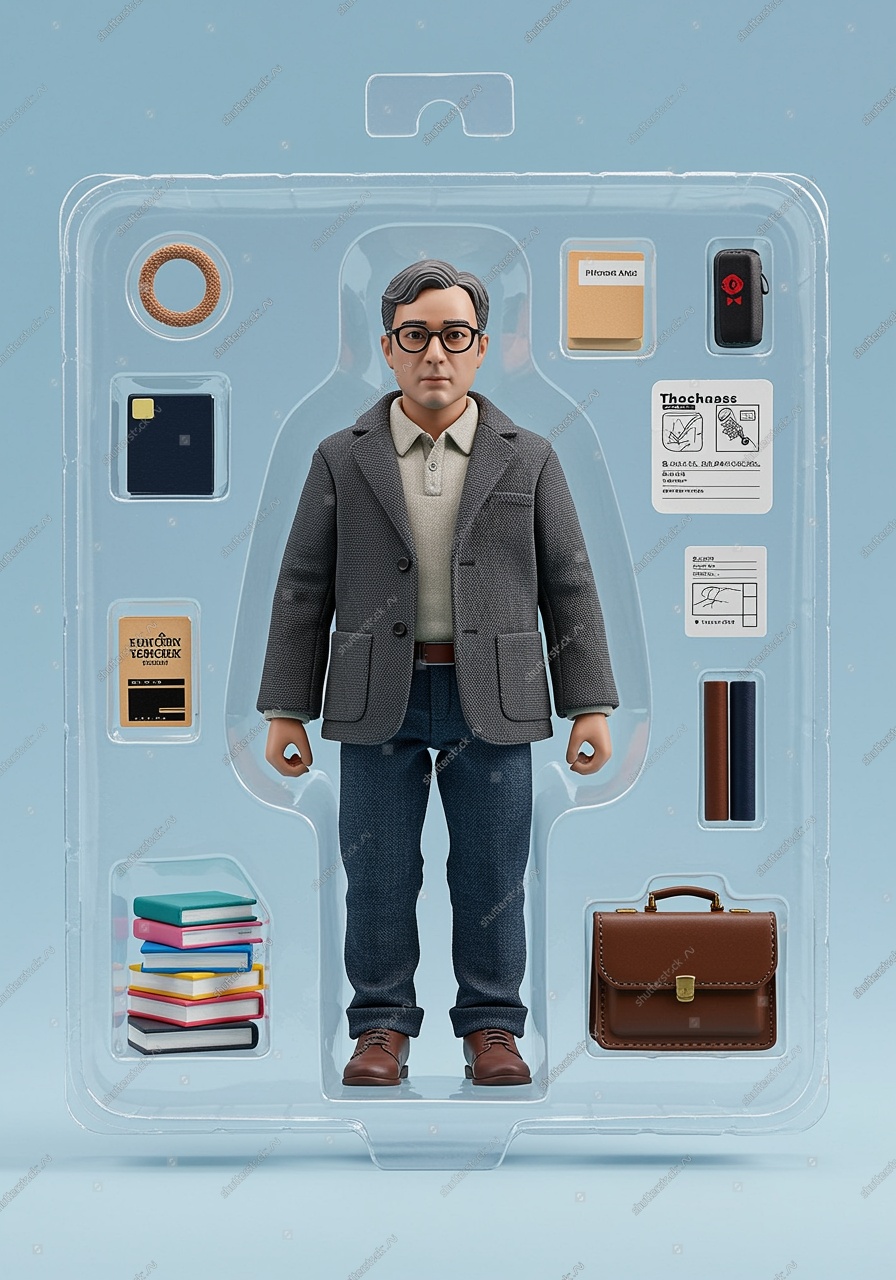 Hyper-realistic Toy Figure Packaging